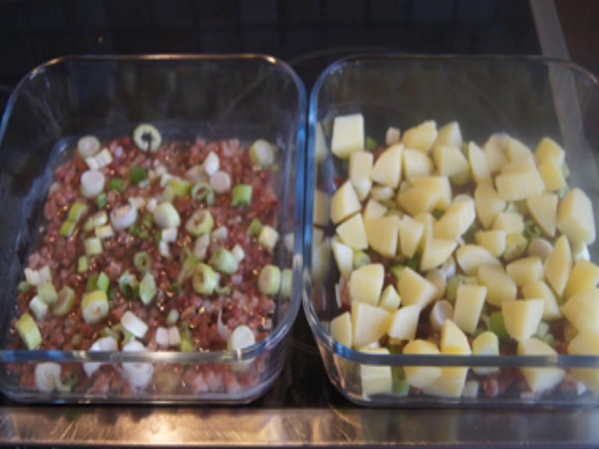 Grüner Spargel-Kartoffel-Schinken-Auflauf - Rezept - Bild Nr. 10