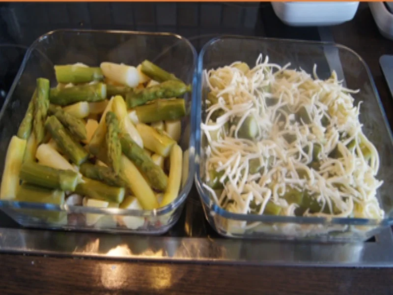 Grüner Spargel-Kartoffel-Schinken-Auflauf - Rezept - Bild Nr. 12