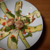 Gebratene Muschel auf scharfem Zucchini-Salat - Rezept - Bild Nr. 17420