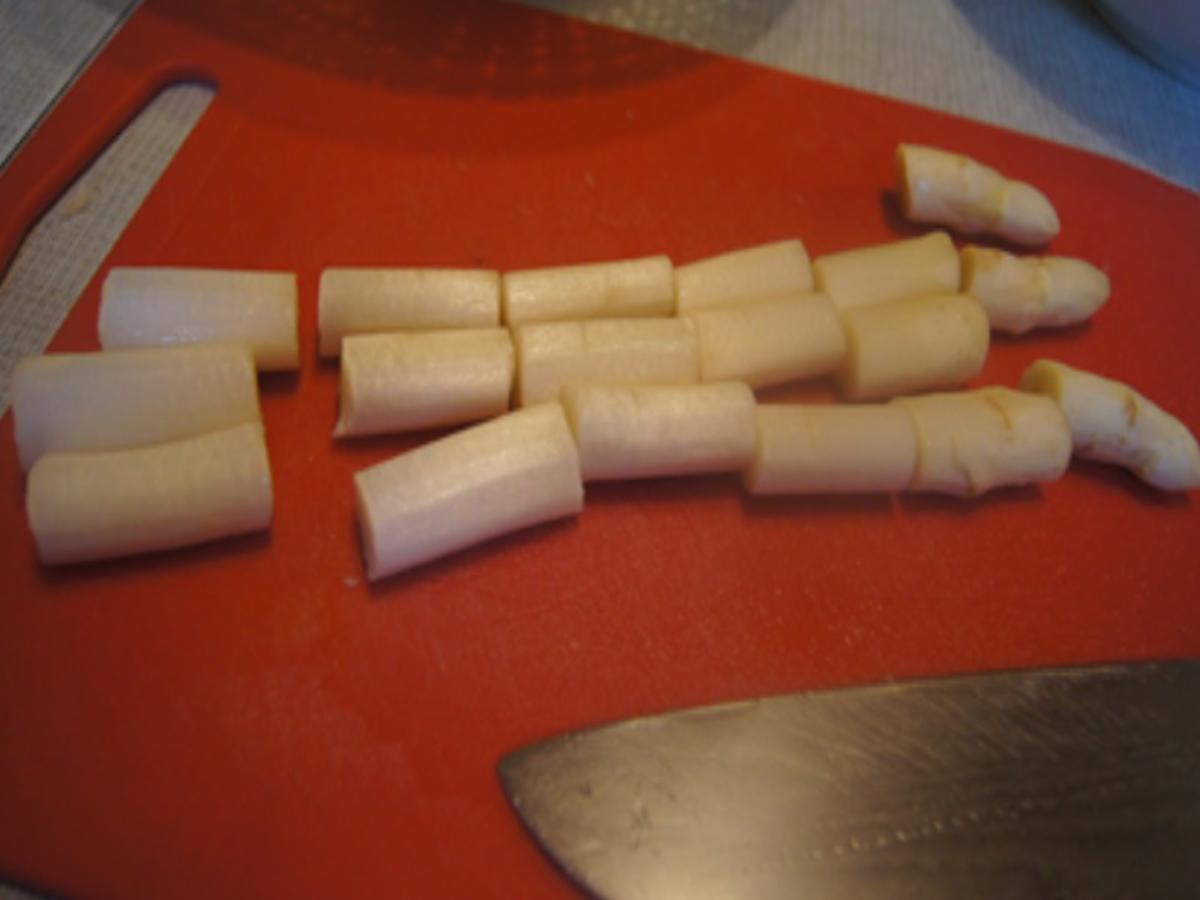 Spargel-Champignon-Schinken-Auflauf - Rezept - Bild Nr. 5