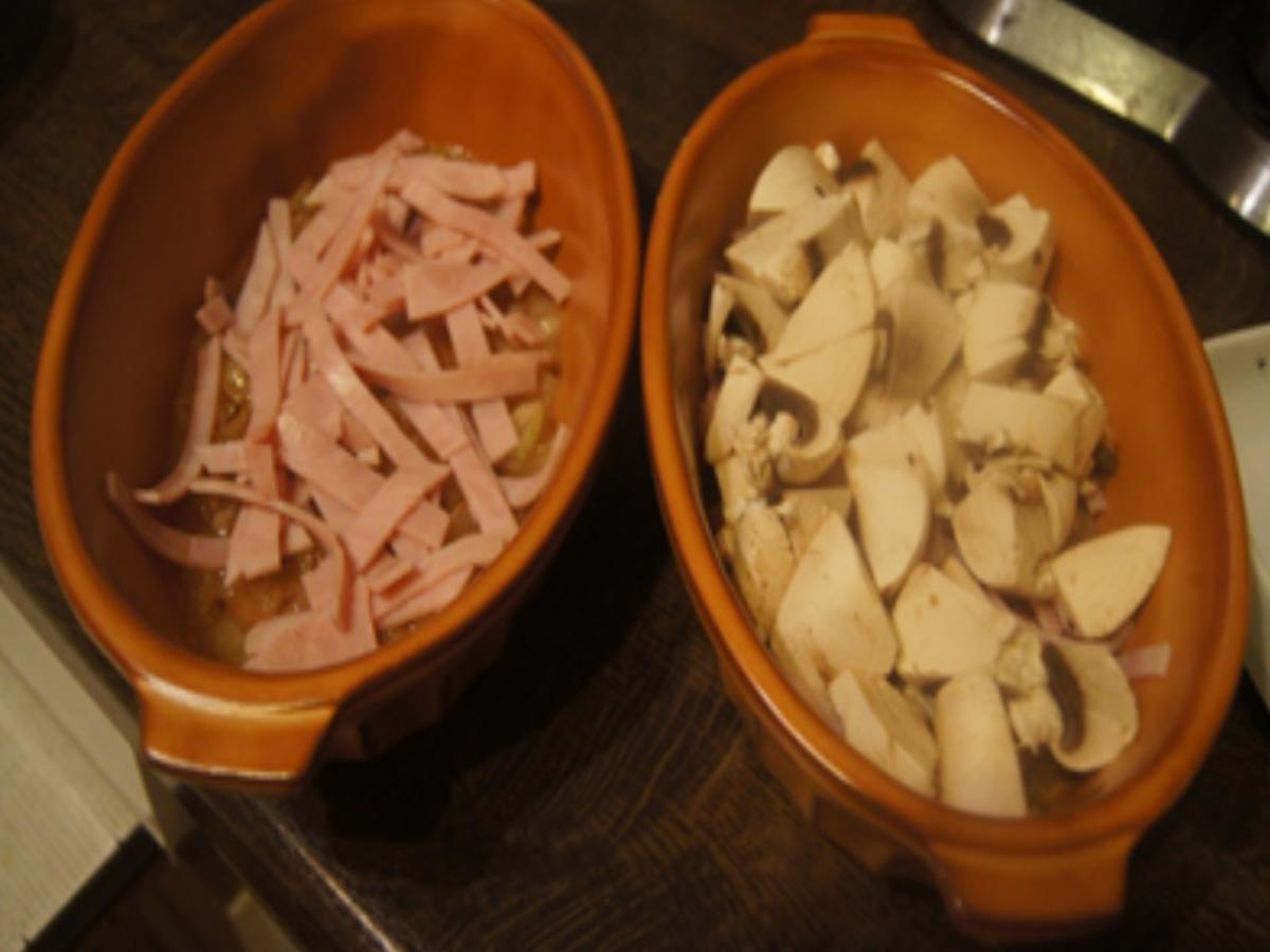 Spargel-Champignon-Schinken-Auflauf - Rezept - Bild Nr. 11