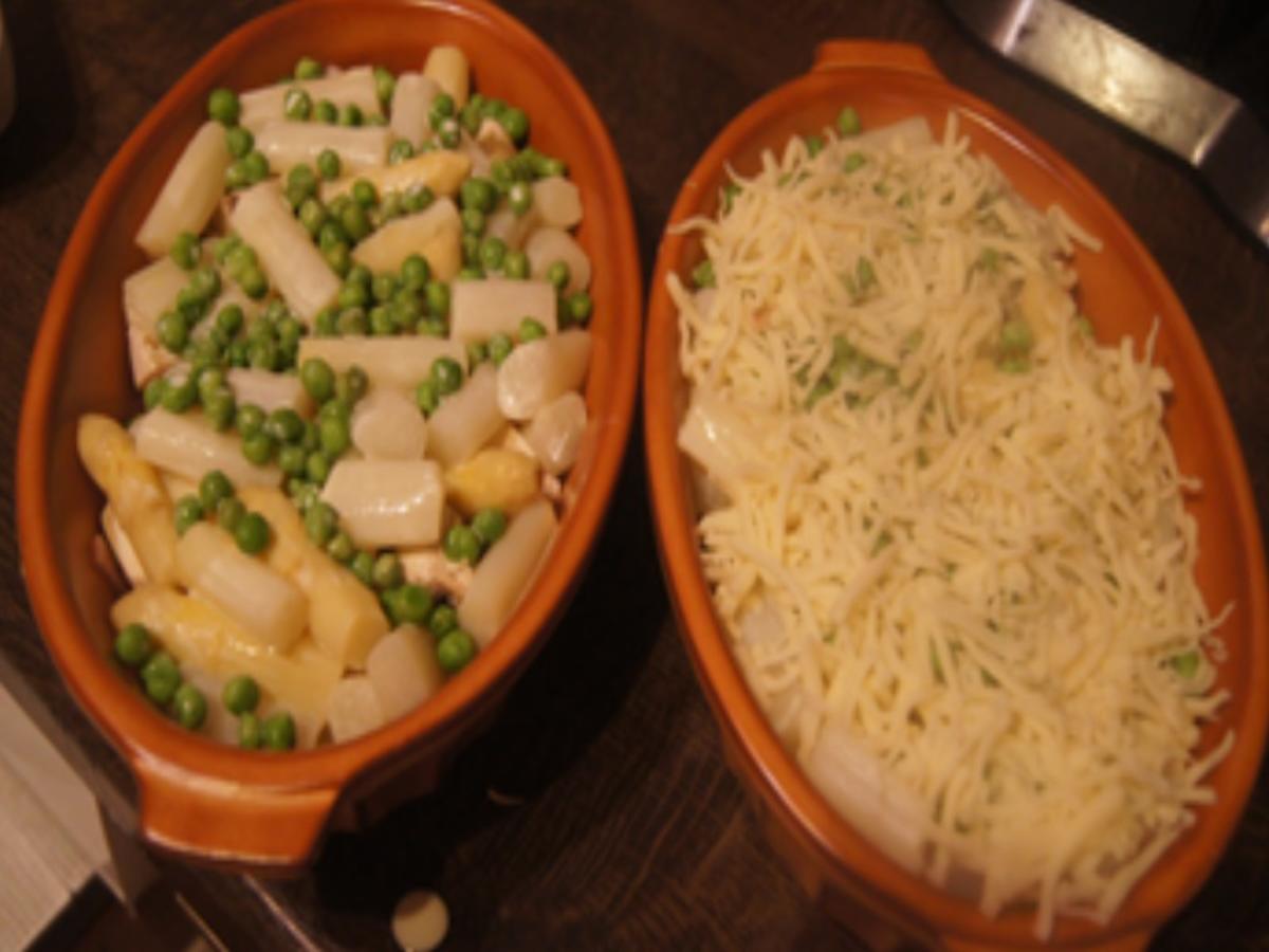 Spargel-Champignon-Schinken-Auflauf - Rezept - Bild Nr. 14