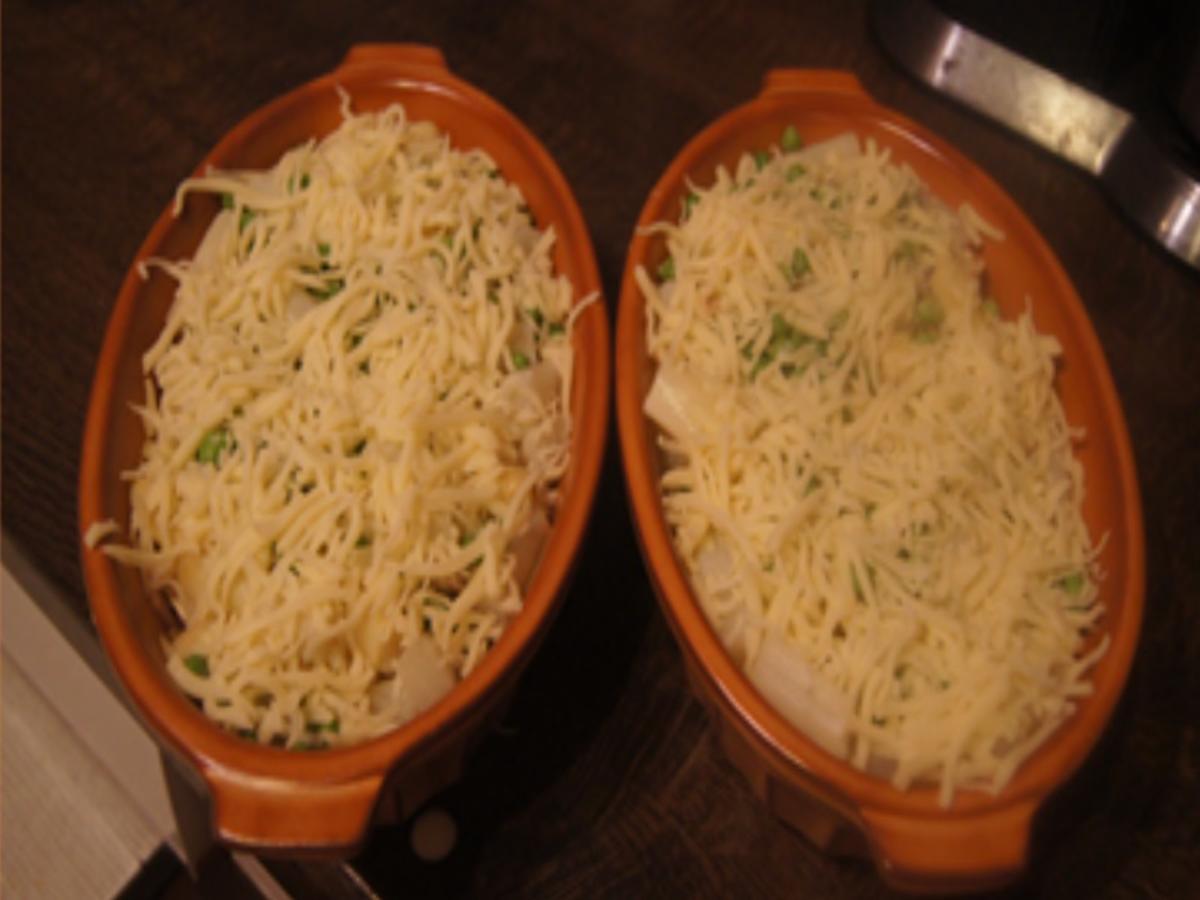 Spargel-Champignon-Schinken-Auflauf - Rezept - Bild Nr. 15