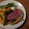 Beef Wellington mit Roast Potatoes und grünen Bohnen - Rezept - Bild Nr. 2