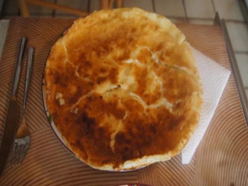 Pfannkuchen mit Rahm-Steinpilz-Einlage - Rezept - Bild Nr. 6