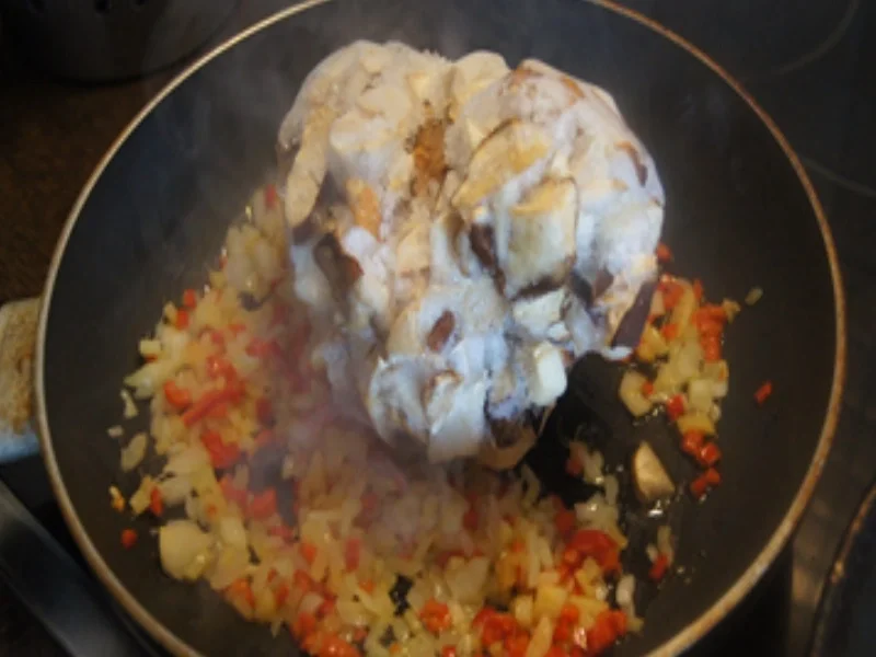 Pfannkuchen mit Rahm-Steinpilz-Einlage - Rezept - Bild Nr. 9