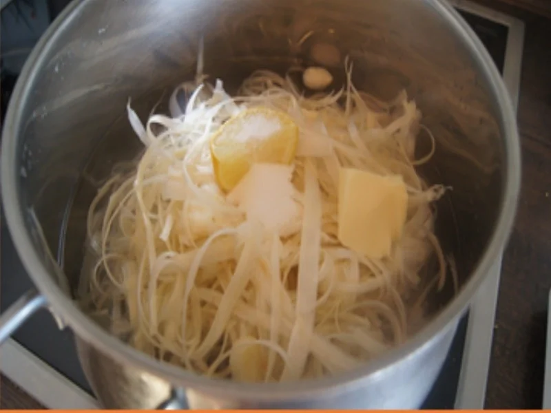 Spargel mit Schollenfilet und Rahm-Drillingen - Rezept - Bild Nr. 5