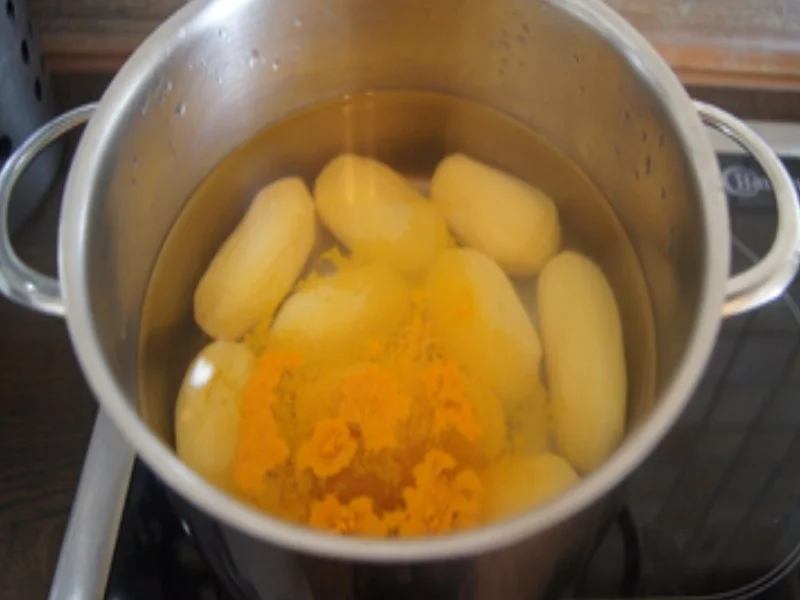 Spargel mit Schollenfilet und Rahm-Drillingen - Rezept - Bild Nr. 9