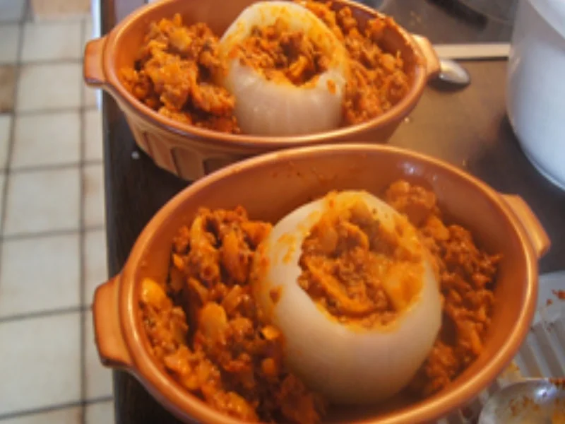 Gefüllte Kohlrabi - Rezept - Bild Nr. 17435