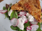 Riesen-Rösti mit Salat - Rezept - Bild Nr. 17443