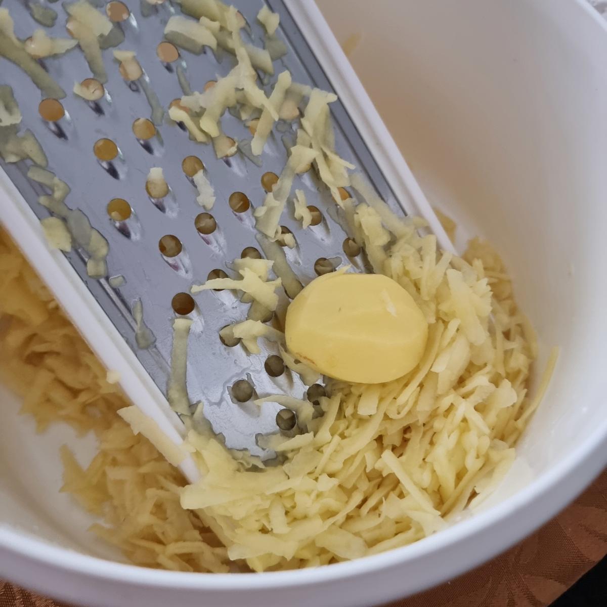 Riesen-Rösti mit Salat - Rezept - Bild Nr. 17445