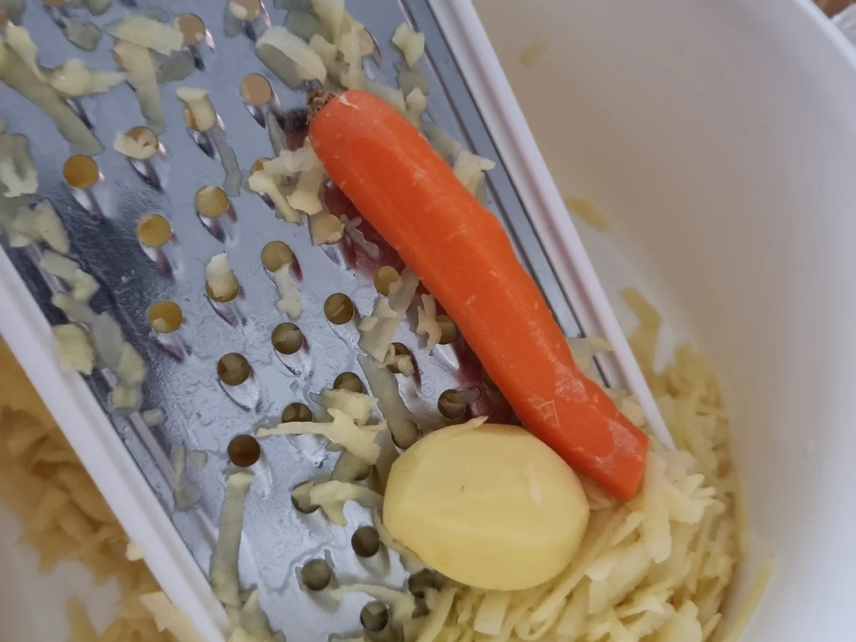 Riesen-Rösti mit Salat - Rezept - Bild Nr. 17446