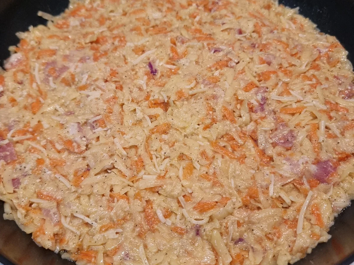 Riesen-Rösti mit Salat - Rezept - Bild Nr. 17454