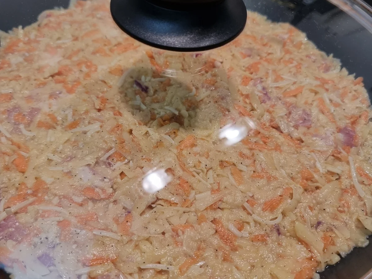 Riesen-Rösti mit Salat - Rezept - Bild Nr. 17455
