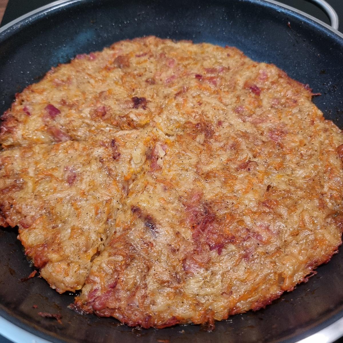 Riesen-Rösti mit Salat - Rezept - Bild Nr. 17456