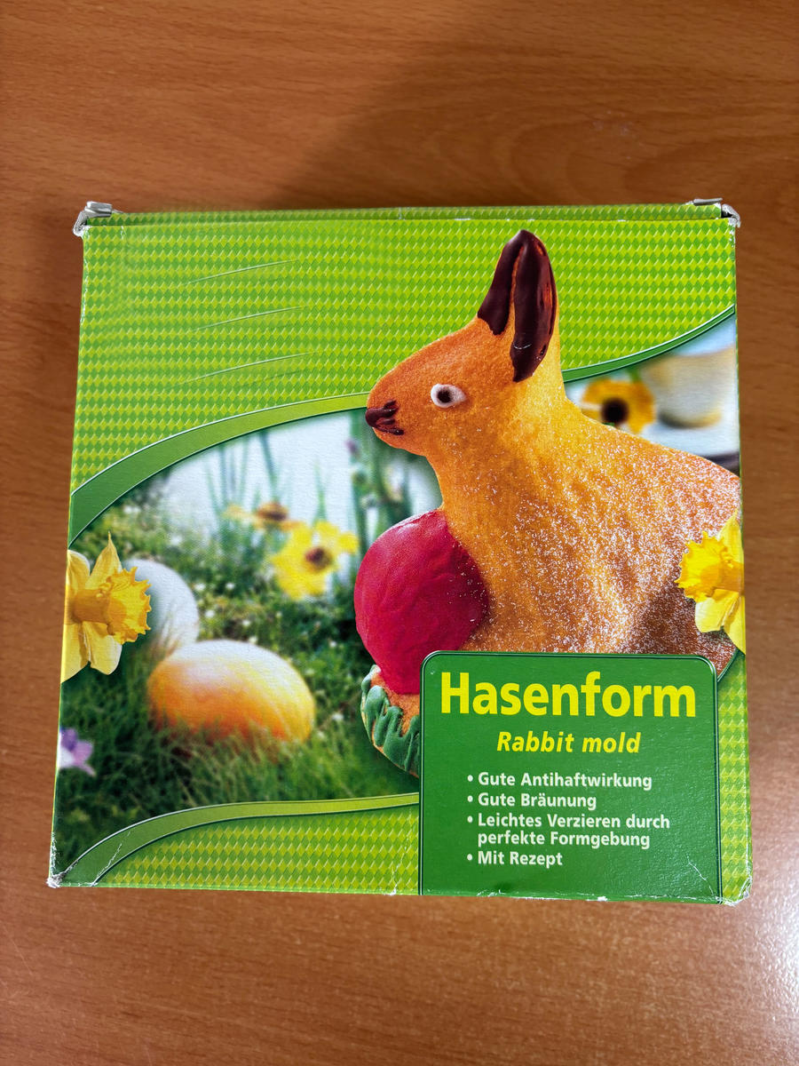 Osterkuchen in Hasenform - Rezept - Bild Nr. 17446