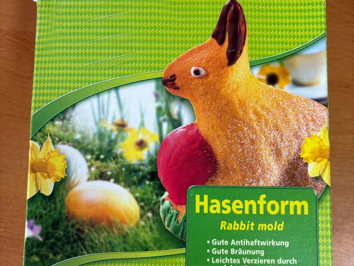 Osterkuchen in Hasenform - Rezept - Bild Nr. 17446
