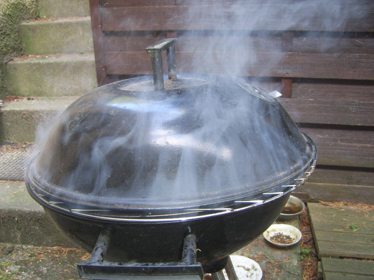 Geräucherte Hühnerkeule - Rezept - Bild Nr. 4