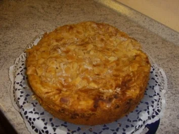 Apfelkuchen mit Guß - Rezept