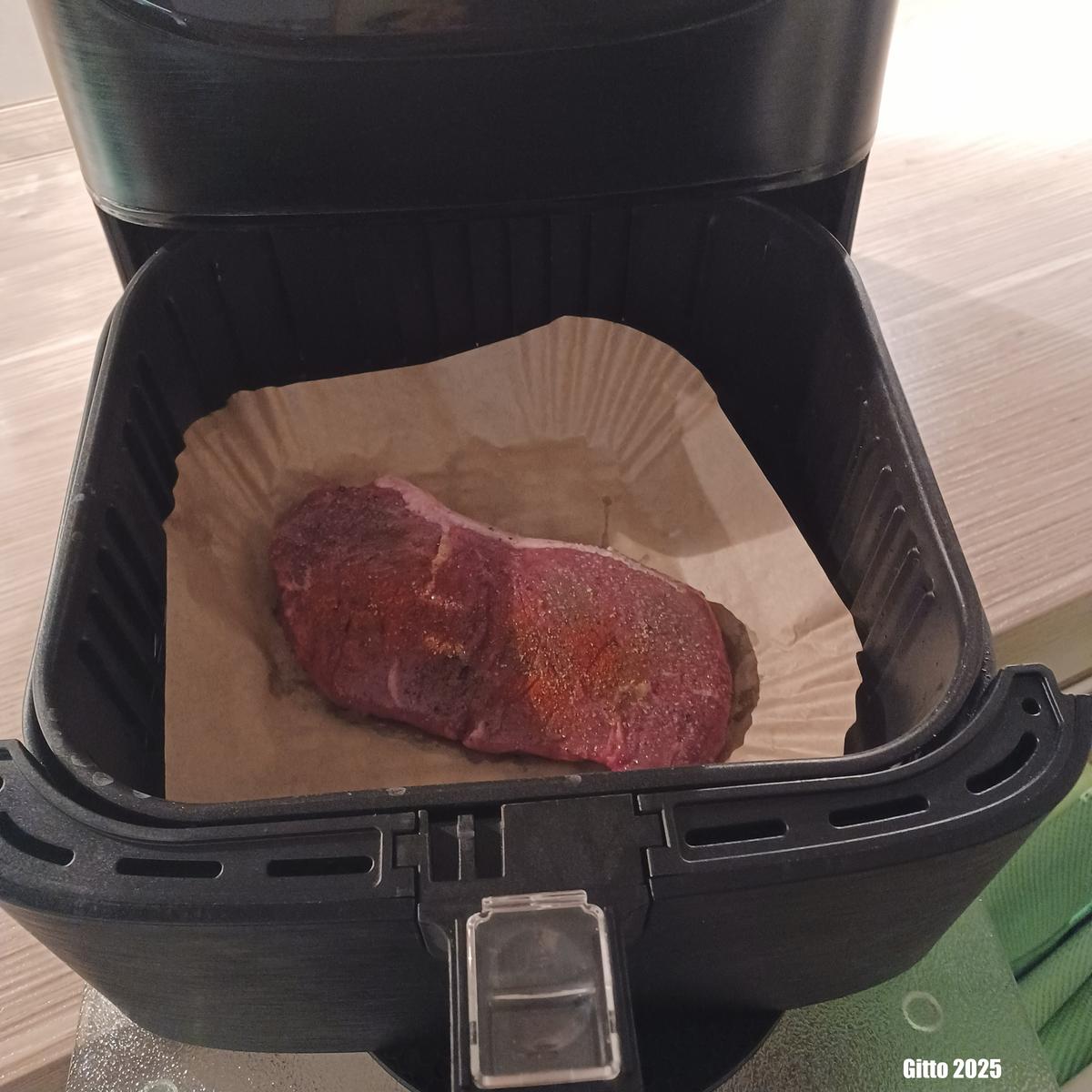 Steak aus der Heißluftfritteuse - Rezept - Bild Nr. 17446