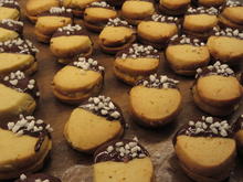 Plätzchen: Doppelkeks mit Orangenmarmelade - Rezept - Bild Nr. 2