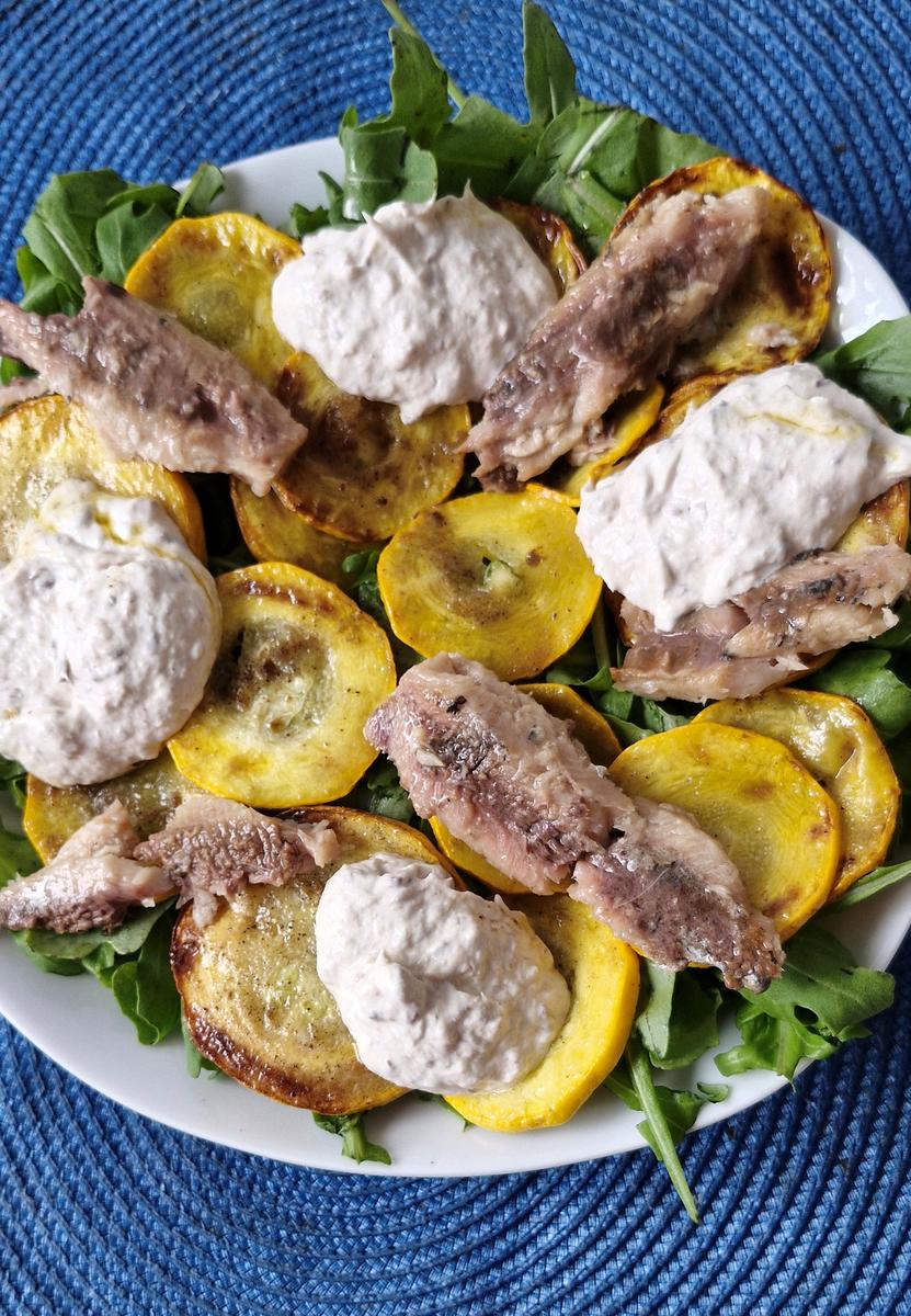 Gebratene Zucchini mit Sardinen - Rezept - Bild Nr. 17444
