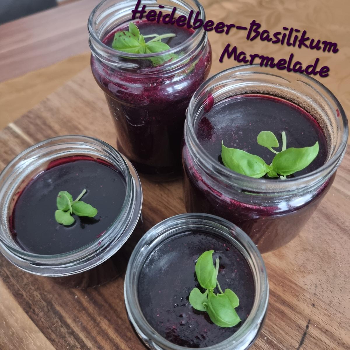 Heidelbeer-Basilikum-Marmelade - Rezept - Bild Nr. 17444