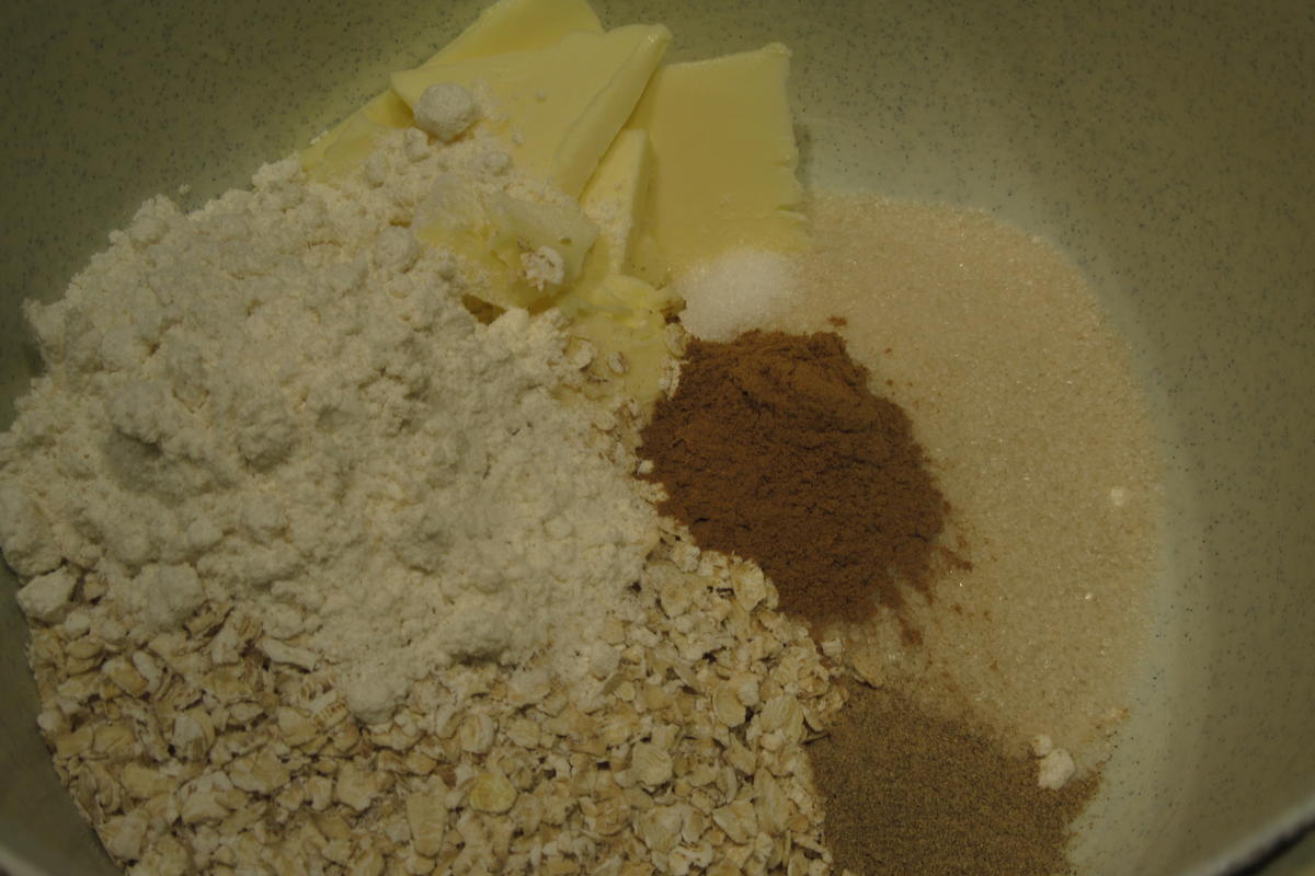 Vollkost: Obstsalat-Crumble - Rezept - Bild Nr. 17447