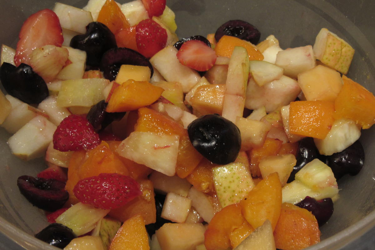 Vollkost: Obstsalat-Crumble - Rezept - Bild Nr. 17449