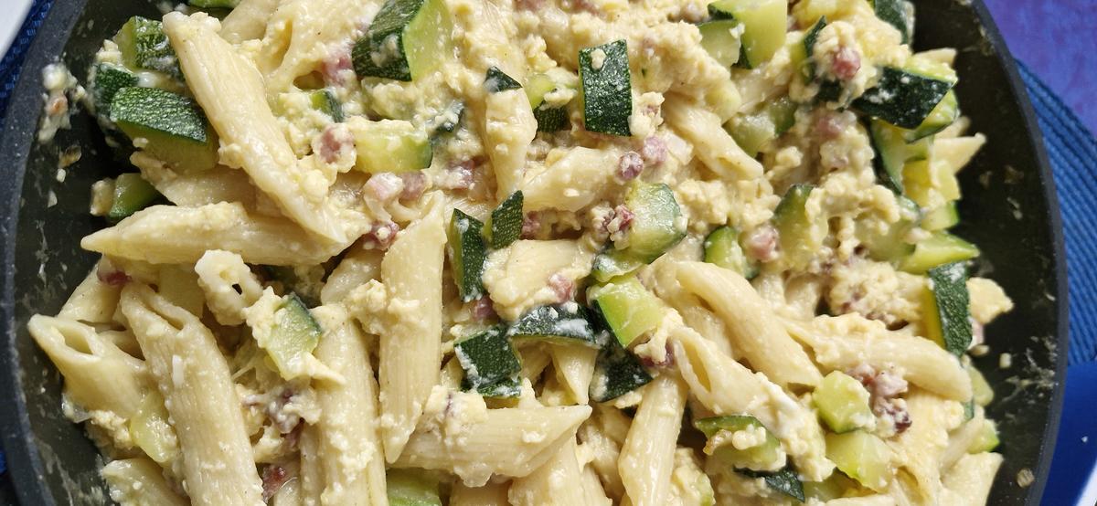 Zucchini - Carbonara - Rezept - Bild Nr. 17463
