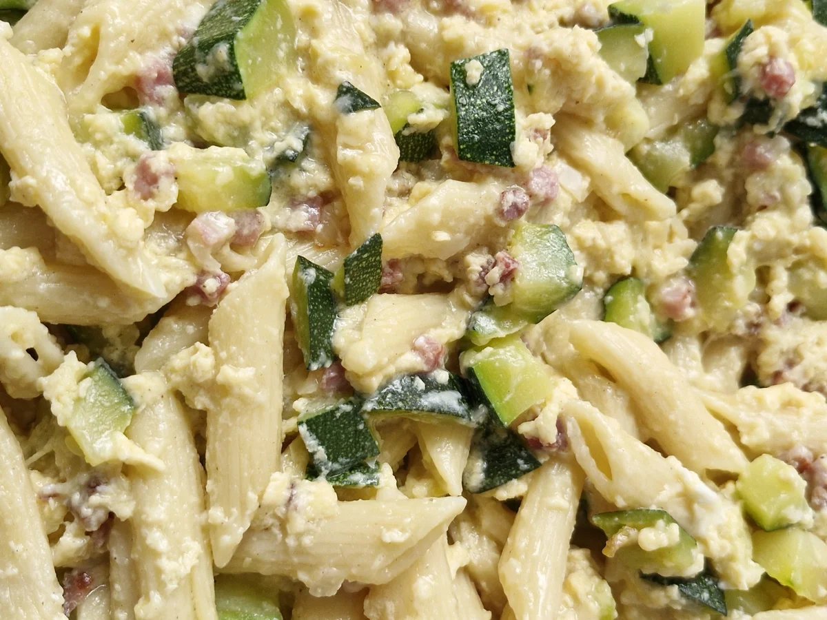 Zucchini - Carbonara - Rezept - Bild Nr. 17463