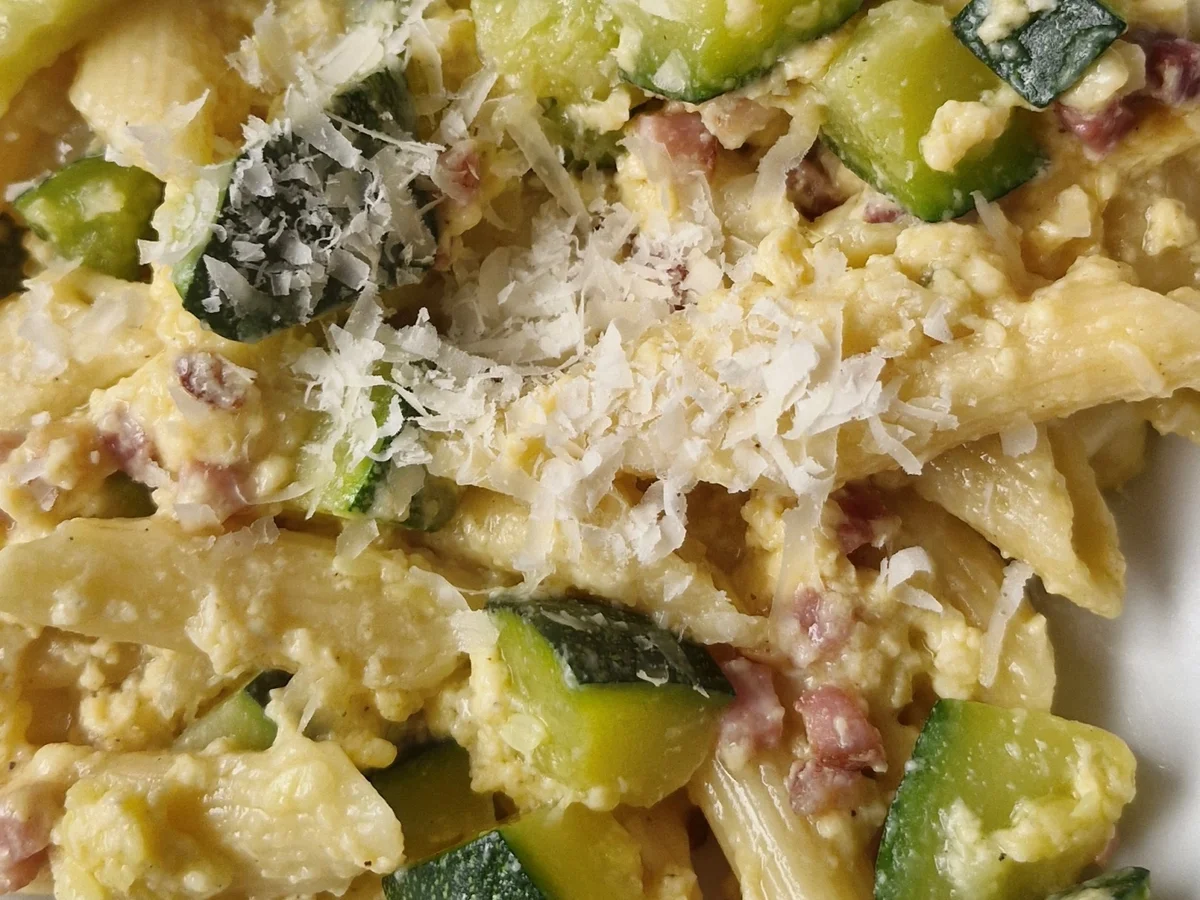 Zucchini - Carbonara - Rezept - Bild Nr. 17471