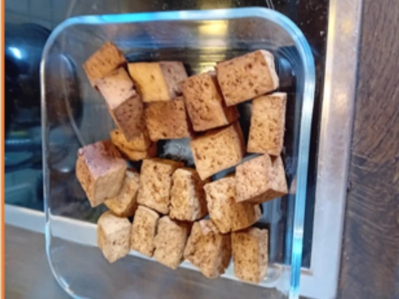 Wok mit Gemüsemix, Glasnudeln, Tofu und Jasmin-Reis - Rezept - Bild Nr. 7