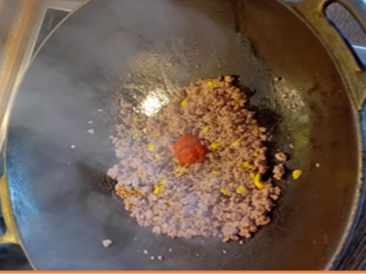 Hackfleisch-Bambus-Curry mit Basmatireis - Rezept - Bild Nr. 8