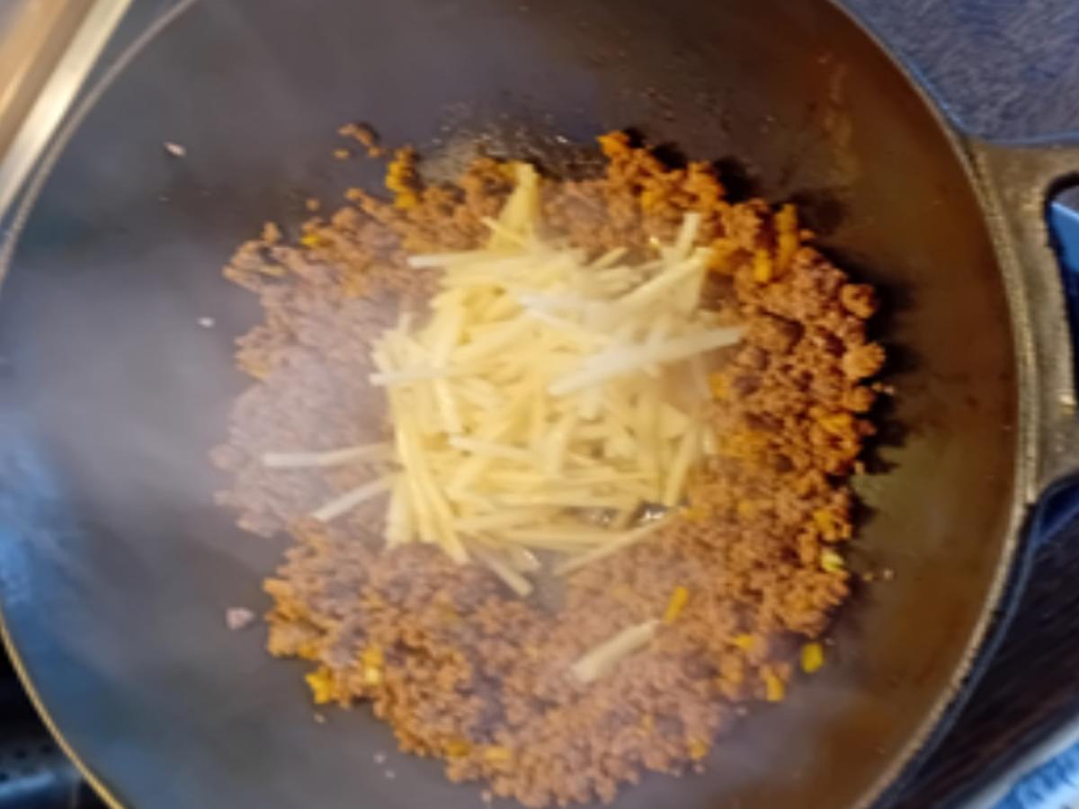 Hackfleisch-Bambus-Curry mit Basmatireis - Rezept - Bild Nr. 9
