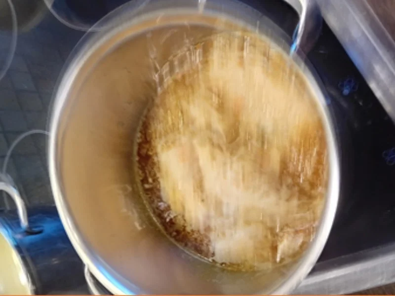 Rezept: Krosse Fischstäbchen mit Curry-Sauerkraut und Kartoffelstampf Bild Nr. 17465 Krosse Fischstäbchen mit Curry-Sauerkraut und Kartoffelstampf - Rezept - Bild Nr. 17465