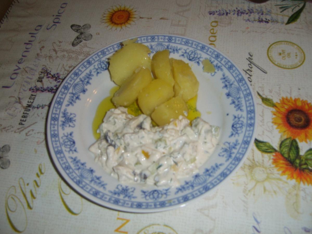 Marinierter Sahnehering mit Paprika und Schüttelgurken - Rezept - Bild Nr. 5