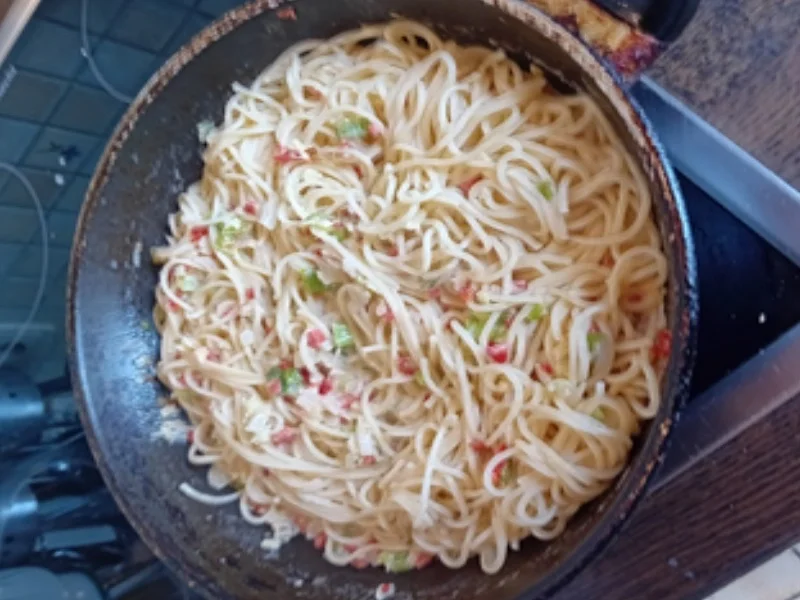 Würzige Spaghetti mit Garnelen - Rezept - Bild Nr. 16