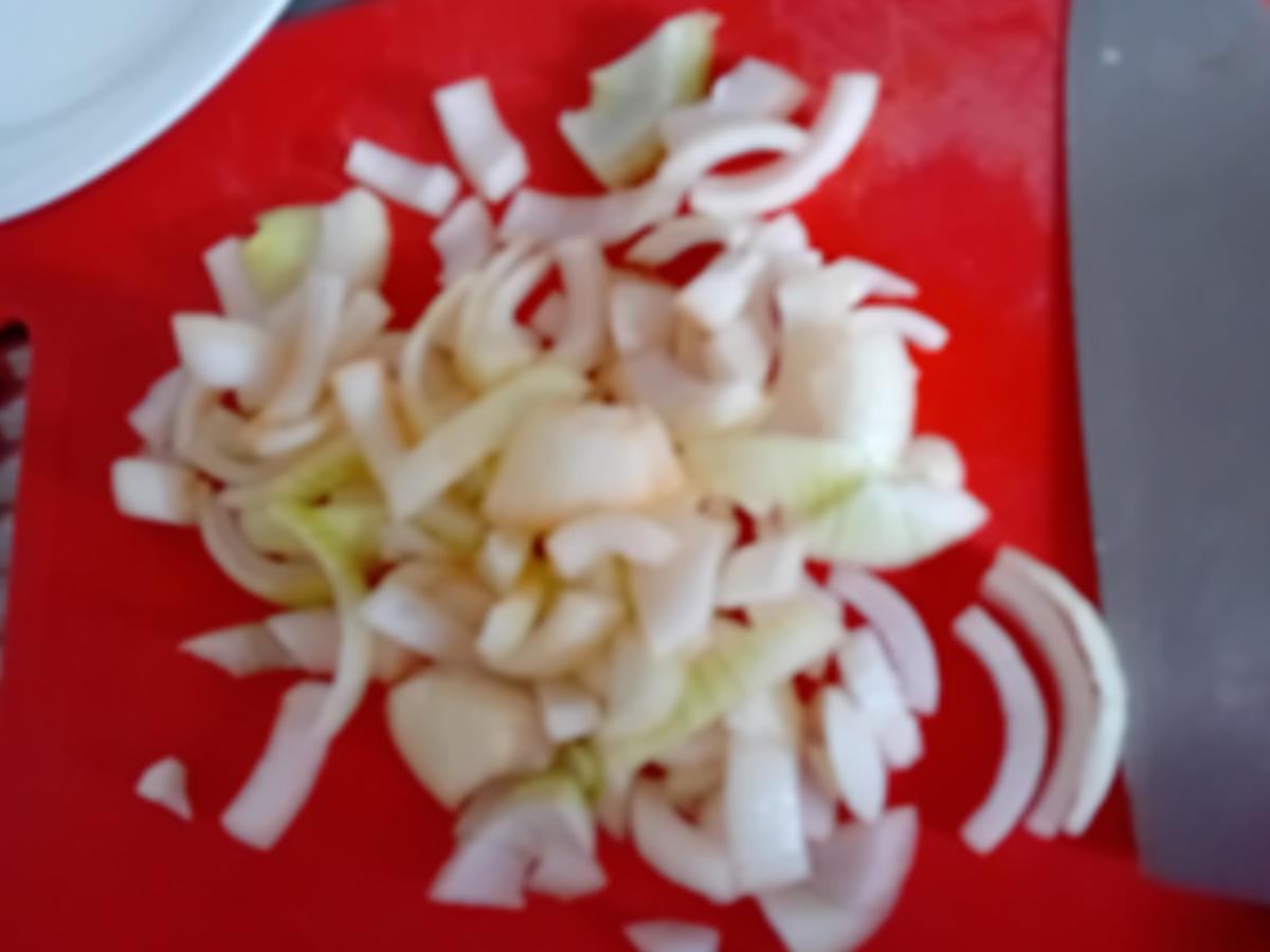 Geschnetzeltes mit Steinpilzen und Baguette - Rezept - Bild Nr. 5
