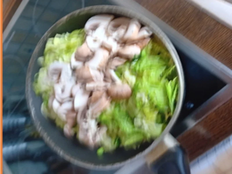 Rezept: Seelachsfilet auf Wirsingbett Bild Nr. 17461 Seelachsfilet auf Wirsingbett - Rezept - Bild Nr. 17461