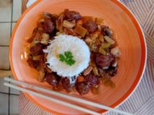 Chop-Suey mit Ananas und Basmatireis - Rezept - Bild Nr. 2
