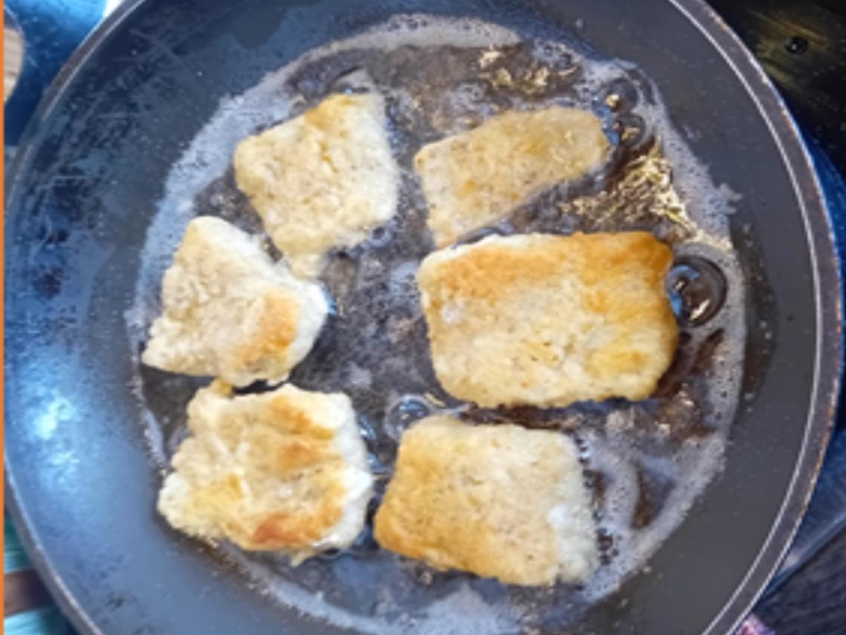 Alaska-Seelachsfilet gebraten mit Gemüsemix asiatischer Art und Drillingen - Rezept - Bild Nr. 17459