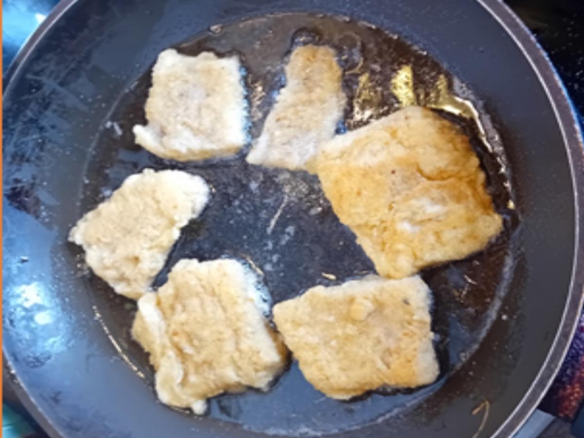 Alaska-Seelachsfilet gebraten mit Gemüsemix asiatischer Art und Drillingen - Rezept - Bild Nr. 17461