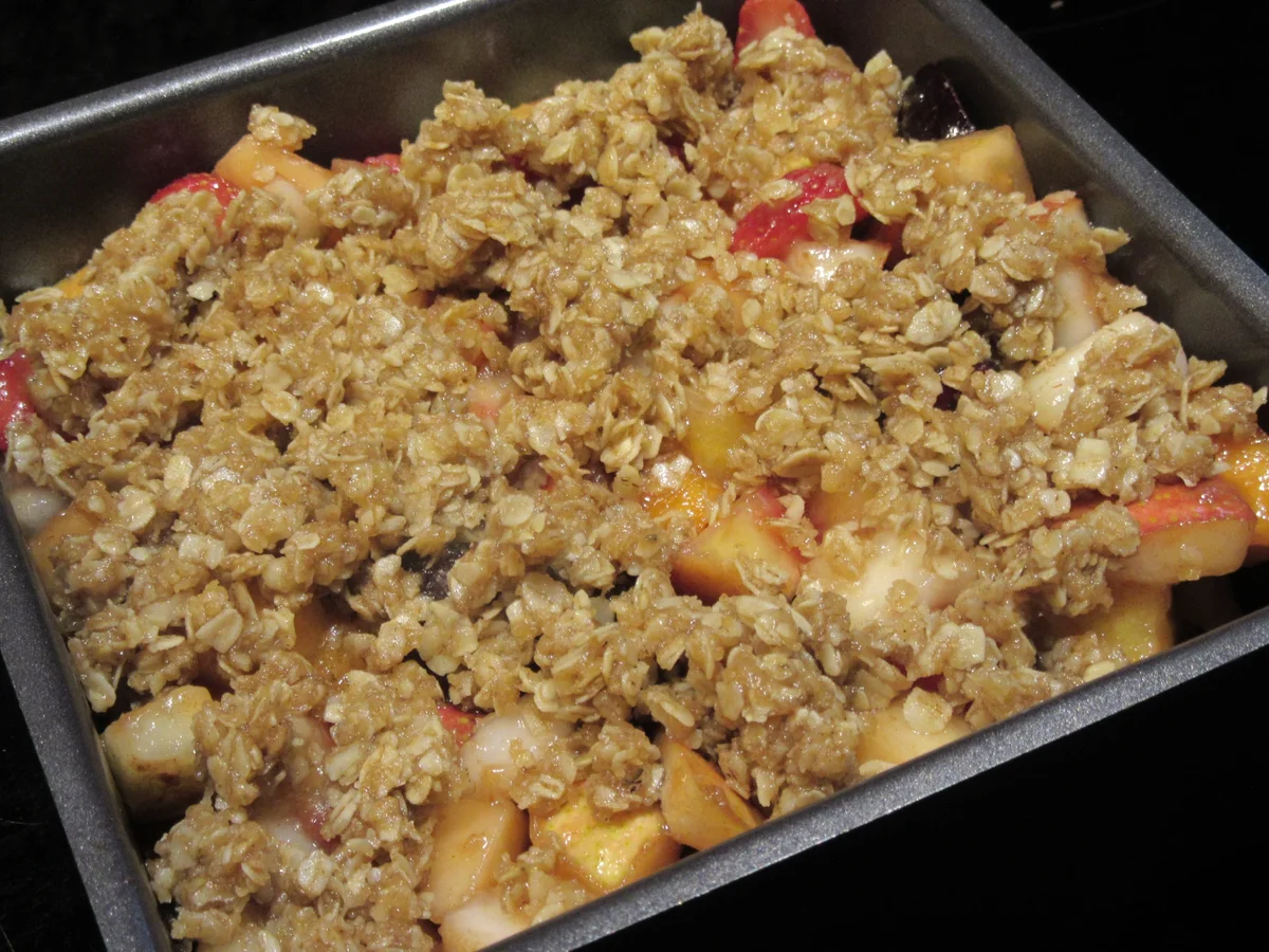 Vollkost: Fruit-Salad-Crumble - Rezept - Bild Nr. 17459