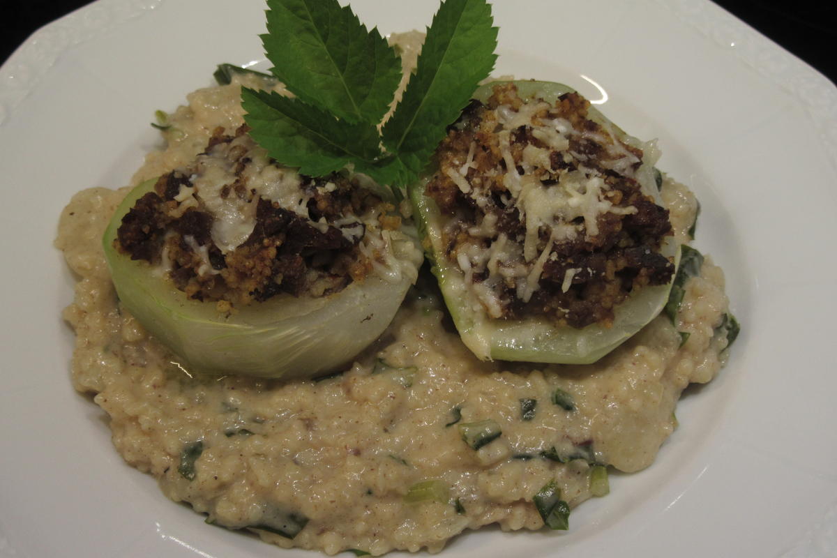 Gemüse: Gefüllte Kohlrabi - Rezept - Bild Nr. 17455