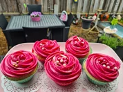 Cupcakes mit Ahoibrause - Rezept - Bild Nr. 17455