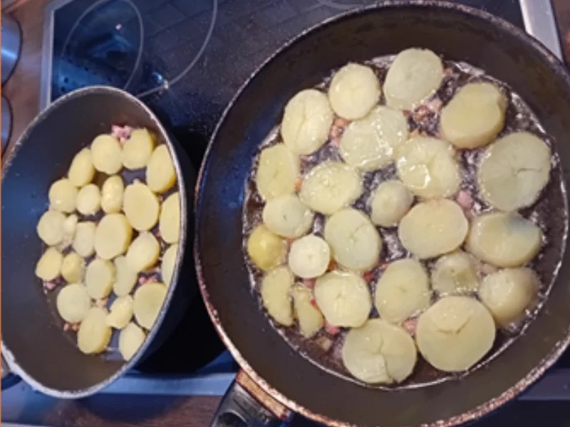 Heringsfilets in Sahnesauce mit herzhaften Bratkartoffeln und Gewürzgurke - Rezept - Bild Nr. 11