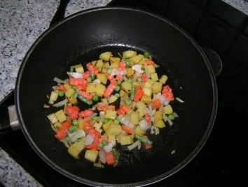 Deftige Gemüsepfanne - Rezept