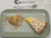 Zitronentarte mit Basilikumparfait - Rezept - Bild Nr. 17457