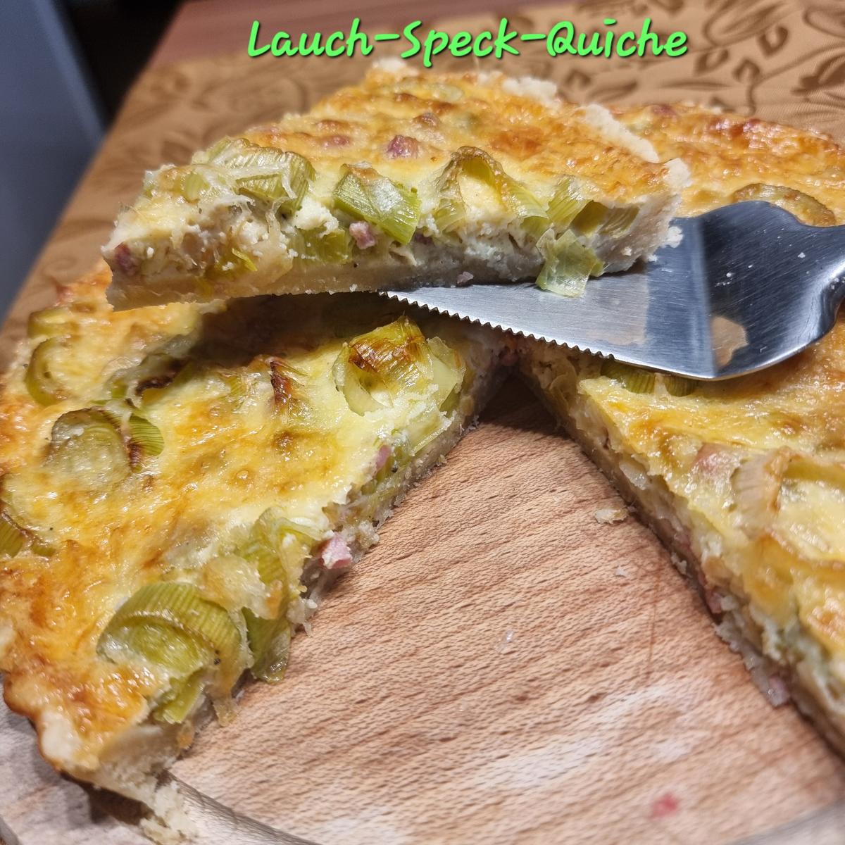 Lauch-Speck-Quiche - Rezept - Bild Nr. 17457